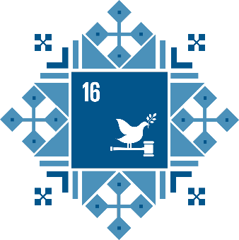 Цель 16. Содействие построению миролюбивого и открытого общества в интересах устойчивого развития, обеспечение доступа к правосудию для всех и создание эффективных, подотчетных и основанных на широком участии учреждений на всех уровнях