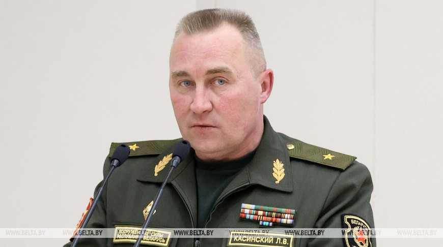 начальник главного управления идеологической работы Министерства обороны генерал-майор Леонид Касинский